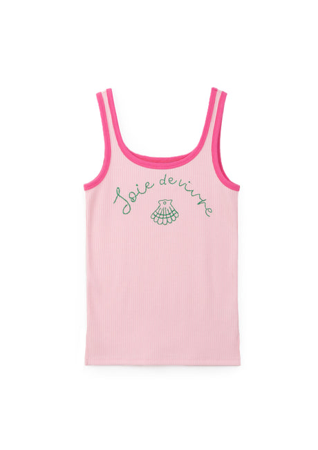 Sea Shell Emb Tank Top