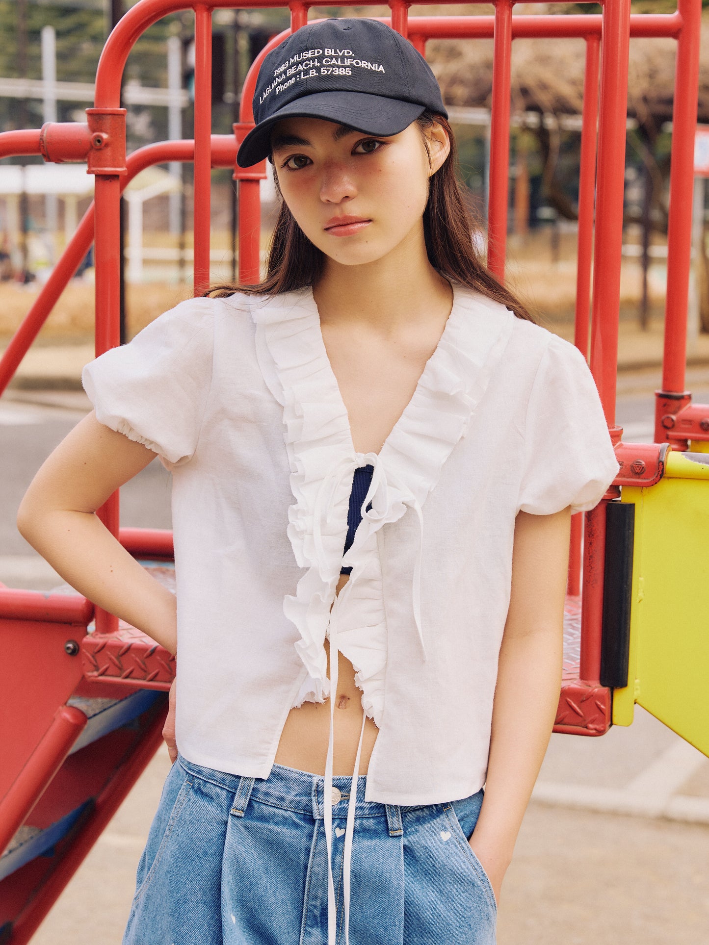 Ruffle Blouse