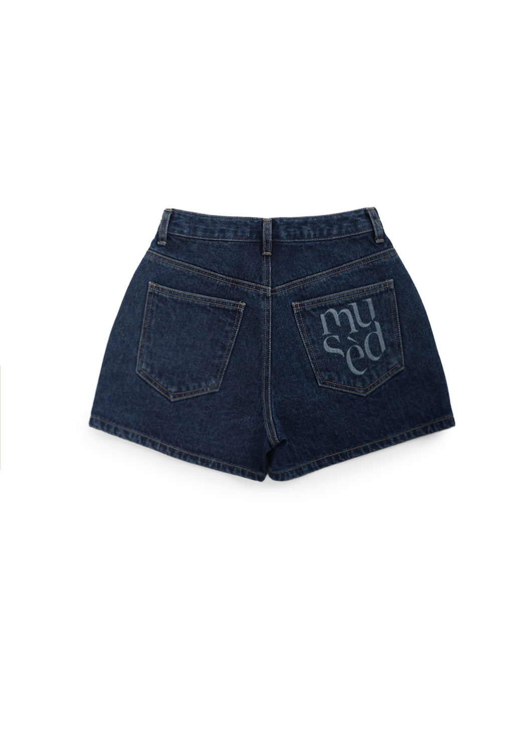 Emb Denim Shorts