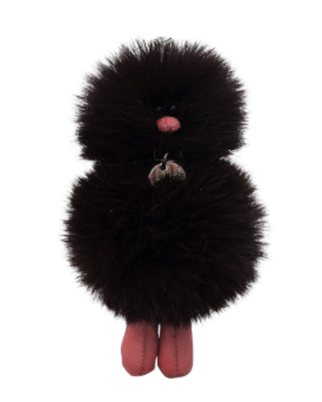 Mini Bird Keyring - ダークブラウン Dark Brown -