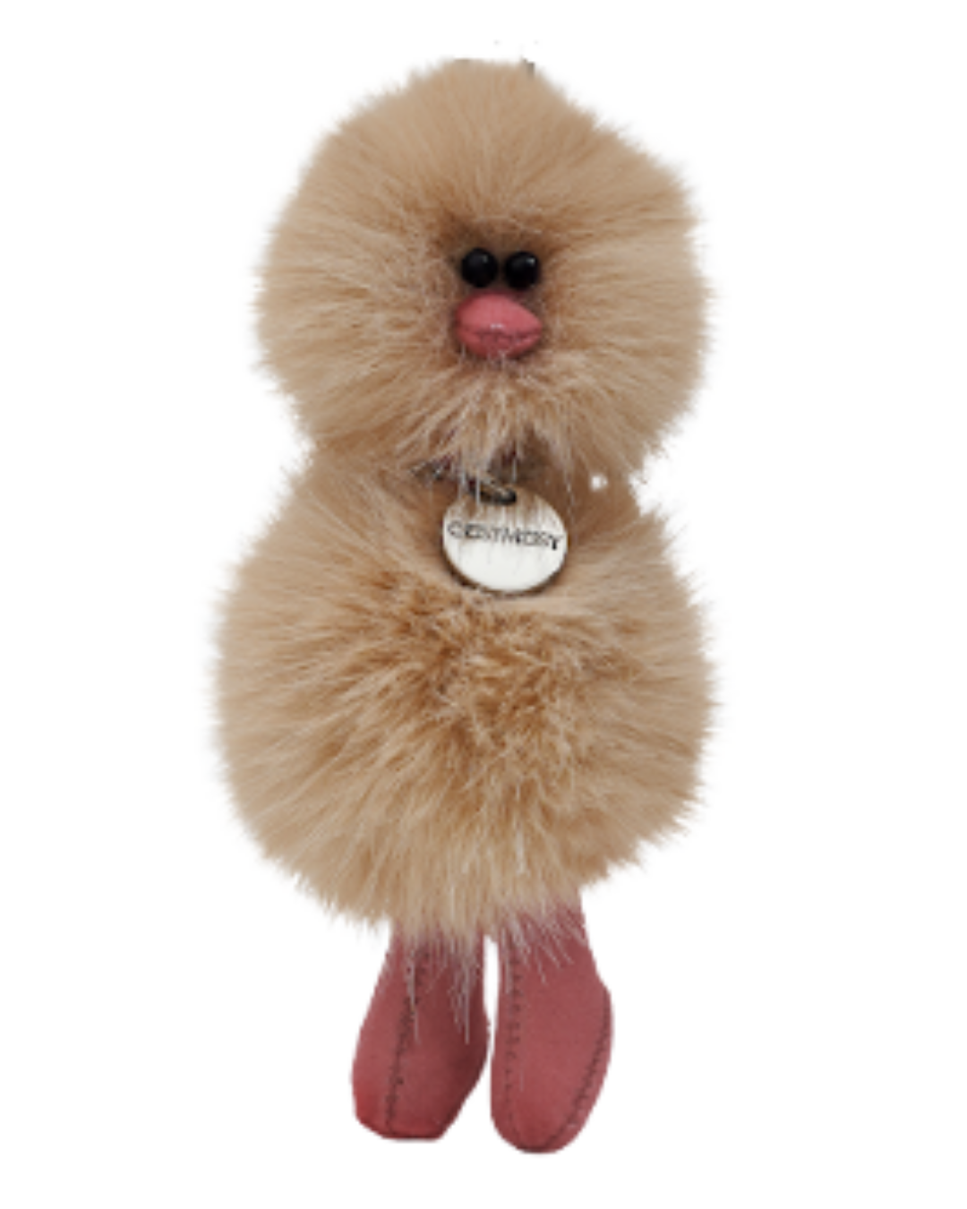 Mini Bird Keyring - オートミール Oatmeal -