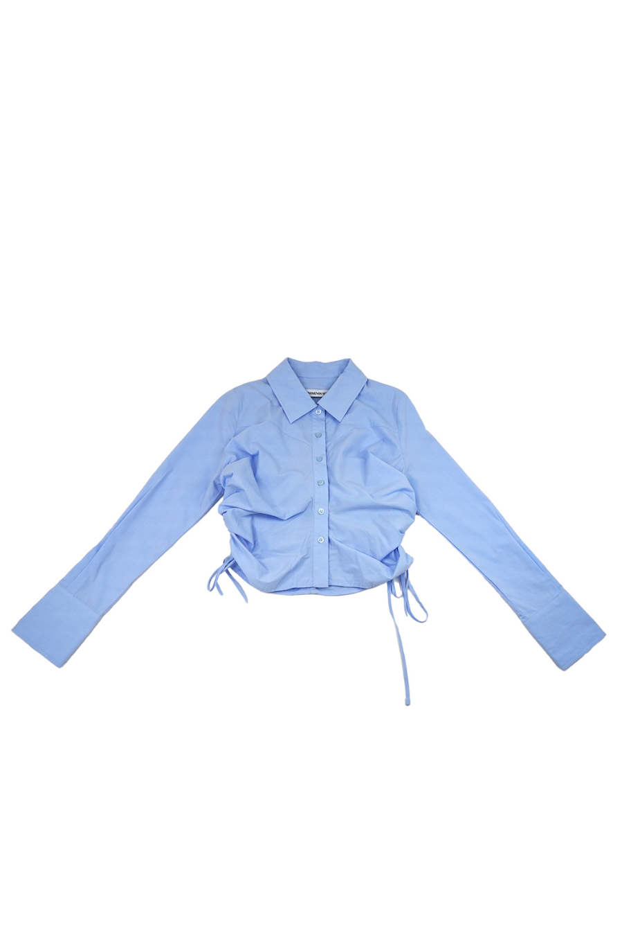 SHIRRING LONG SLEEVE SHIRT
