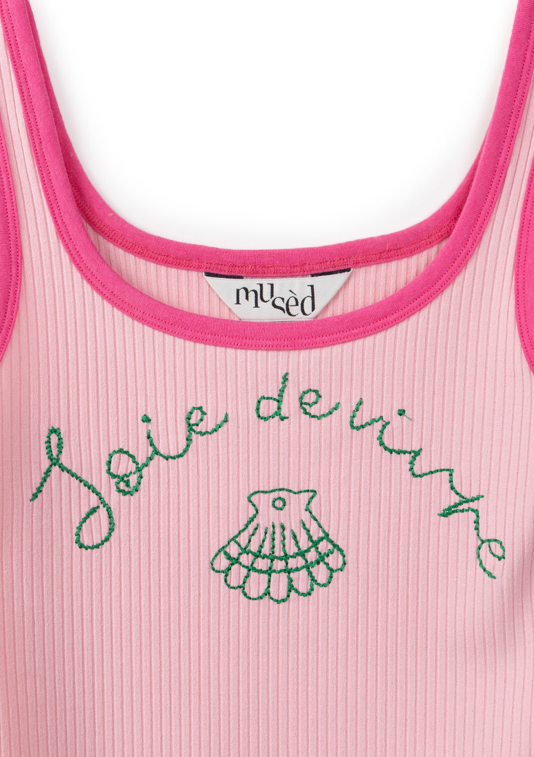 Sea Shell Emb Tank Top