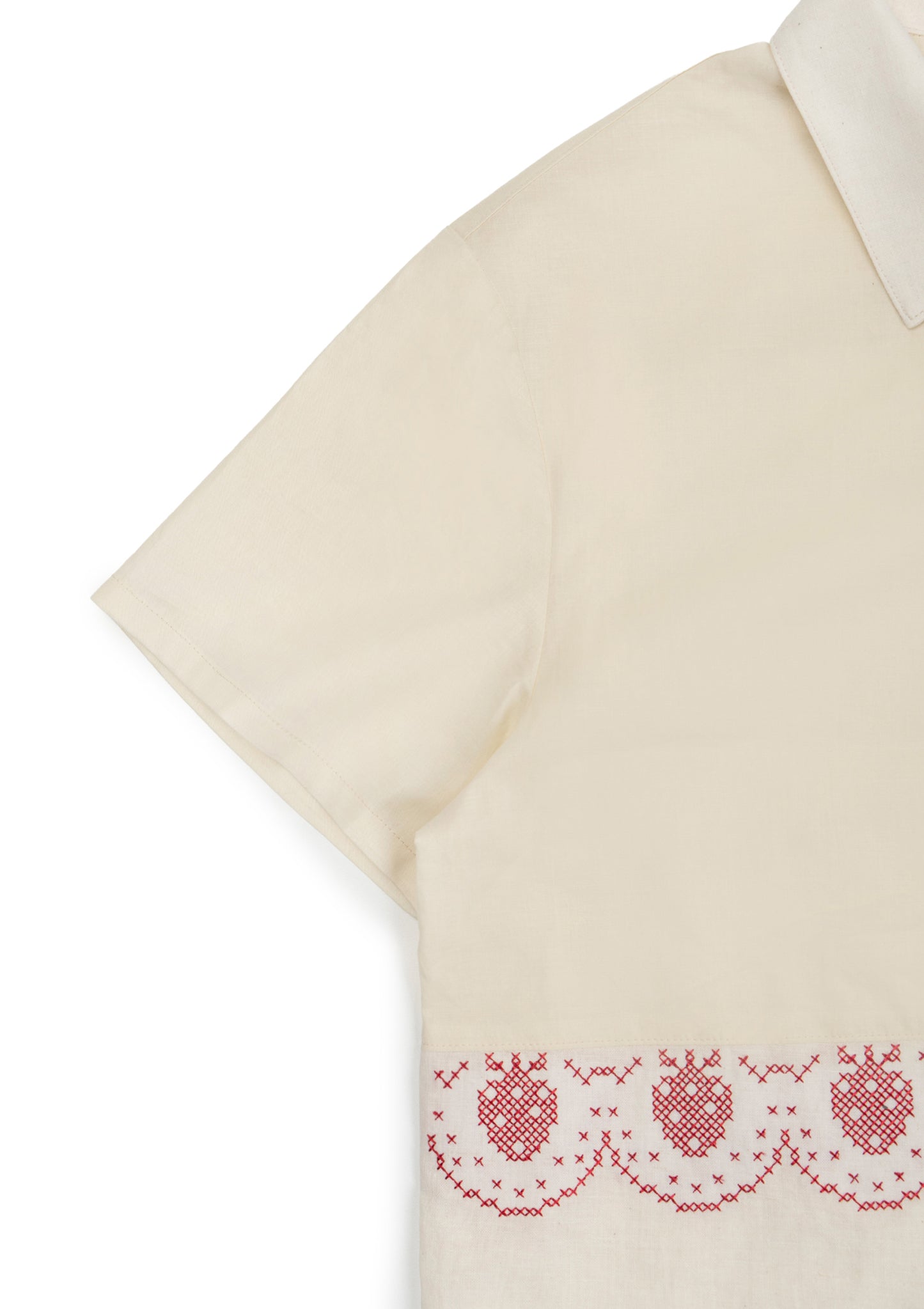 Cali EMB Shirt - Natural