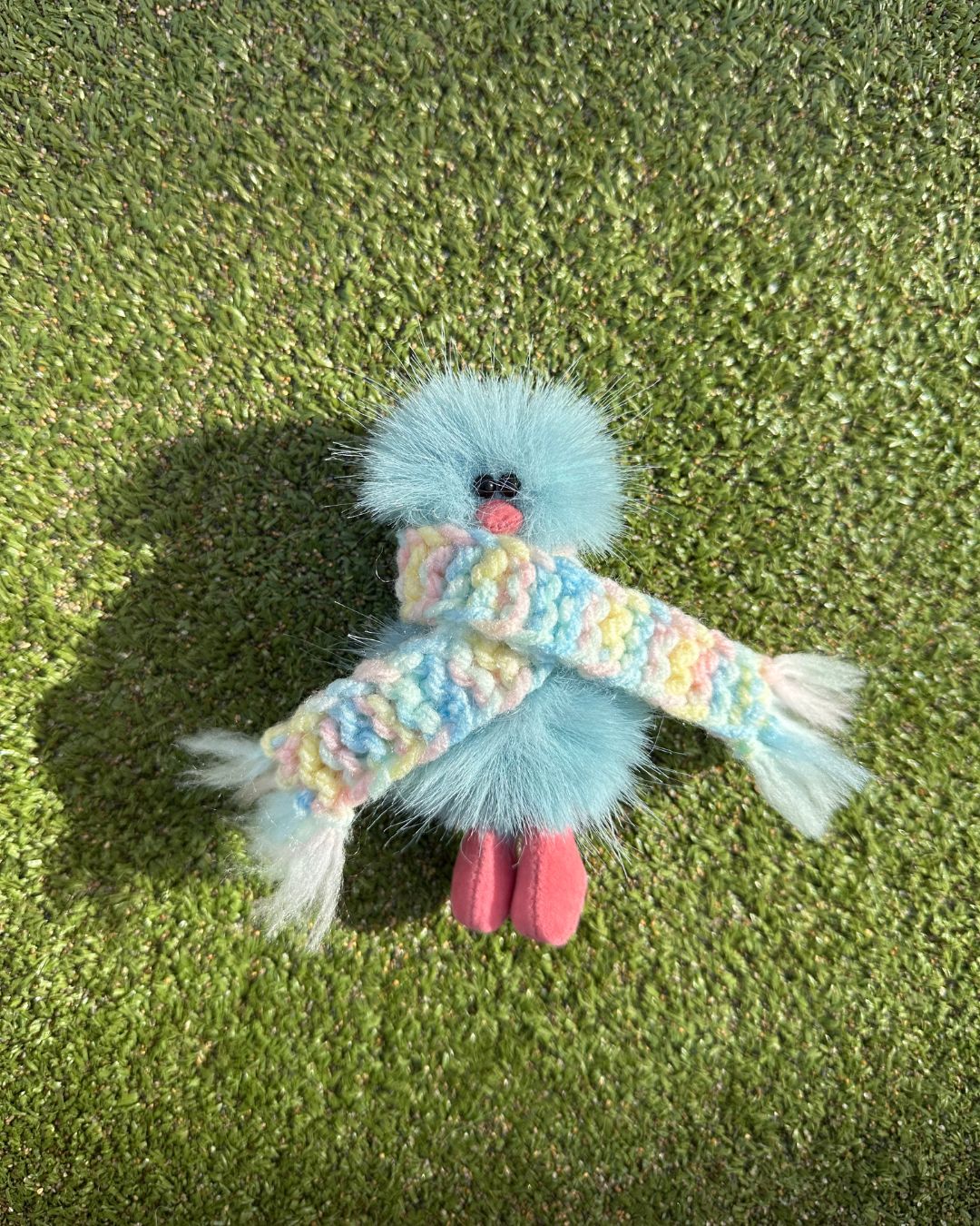 Mini Bird Keyring - スカイブルー Sky Blue -