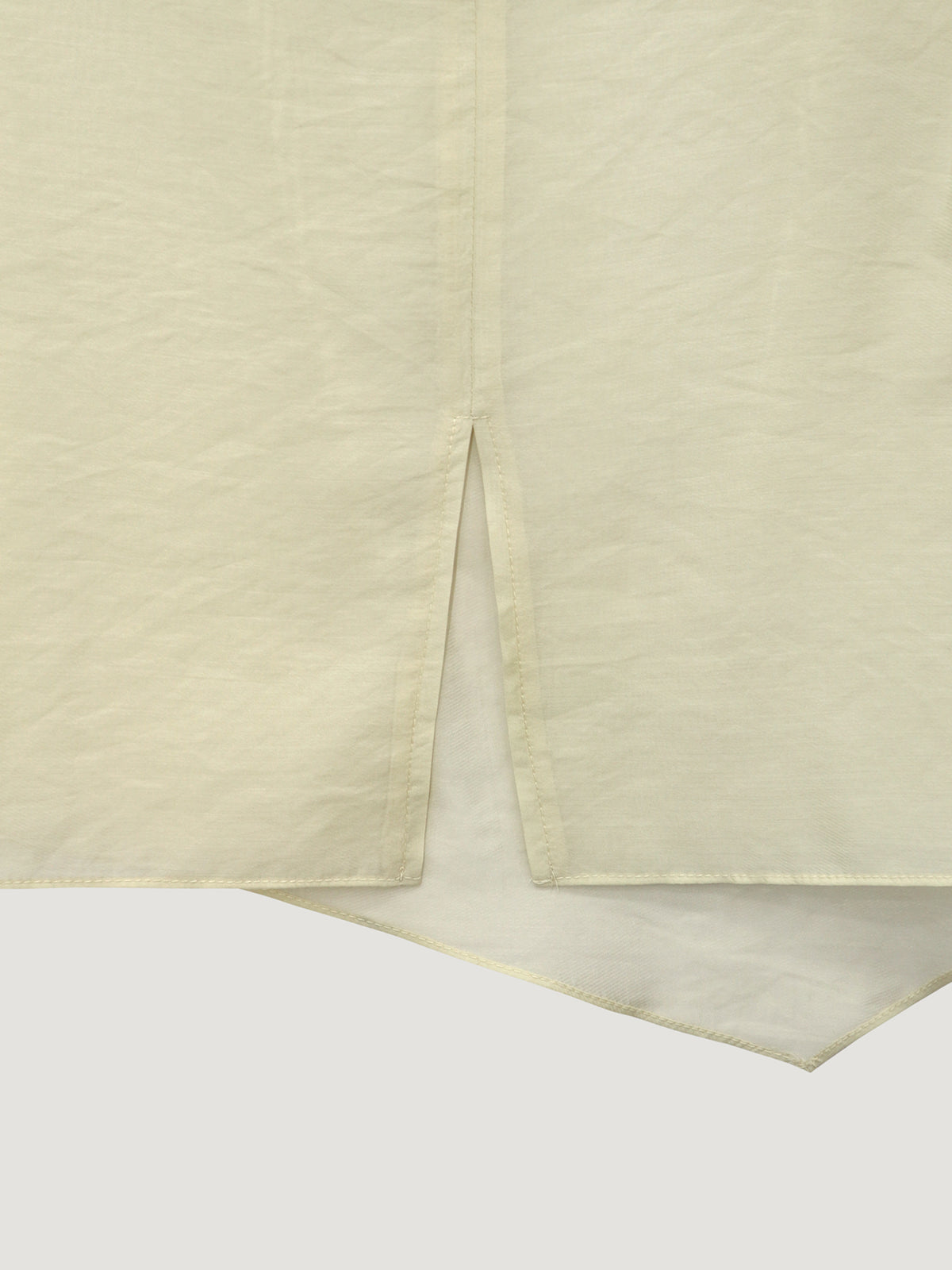 Drape See-Through Blouse