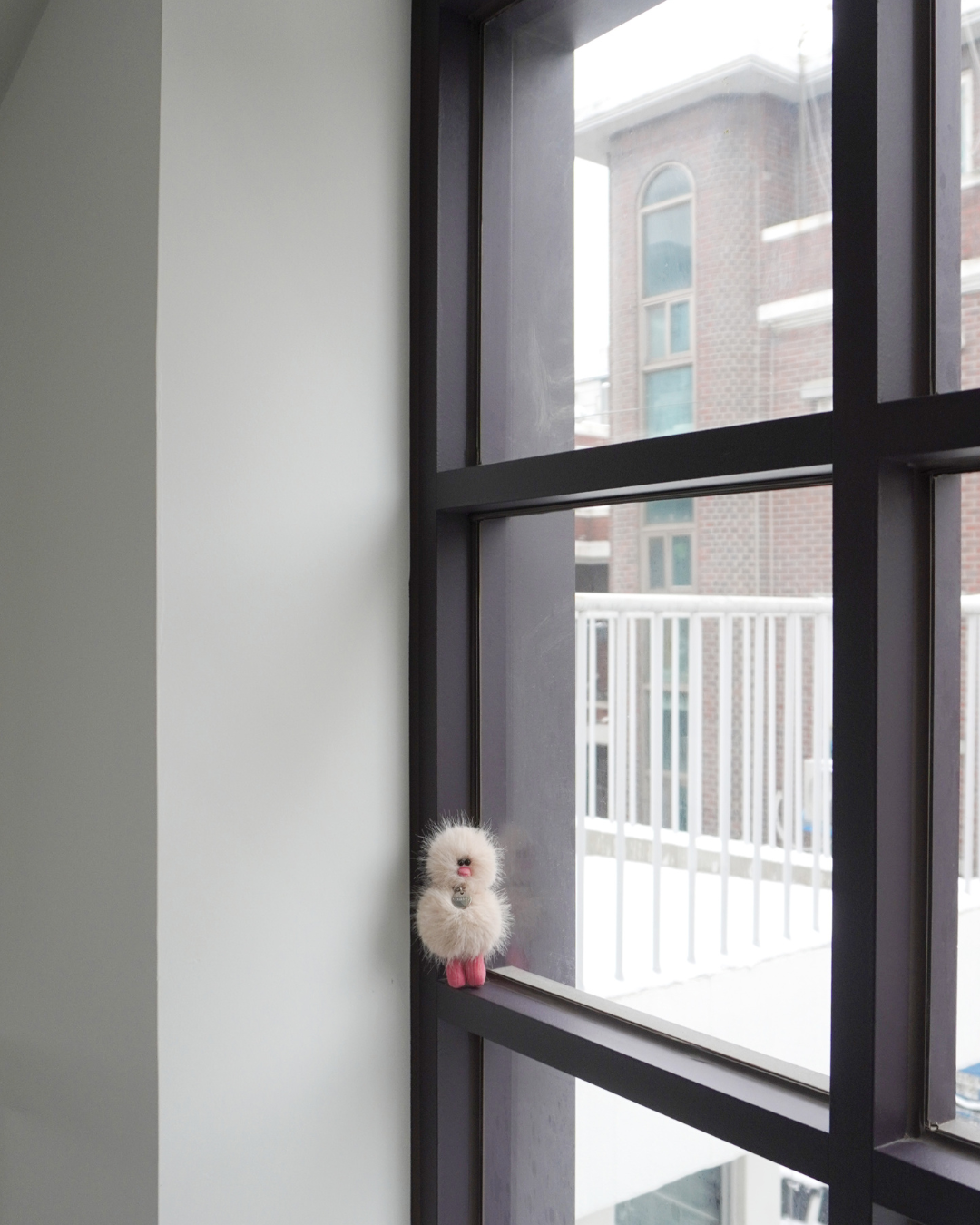 Mini Bird Keyring - オートミール Oatmeal -