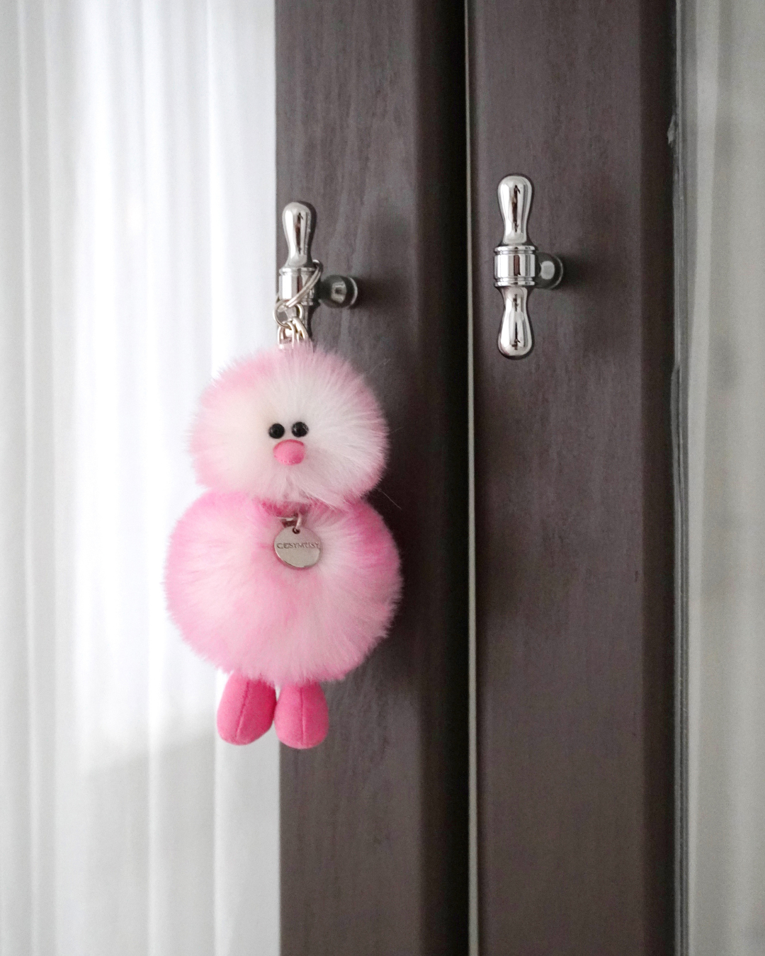 Mini Bird Keyring - ストロベリーシャーベット Strawberry sorbet -