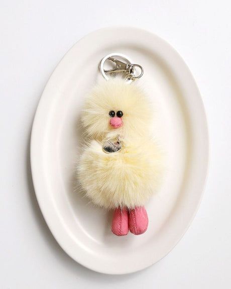 Mini Bird Keyring - レモン Lemon -