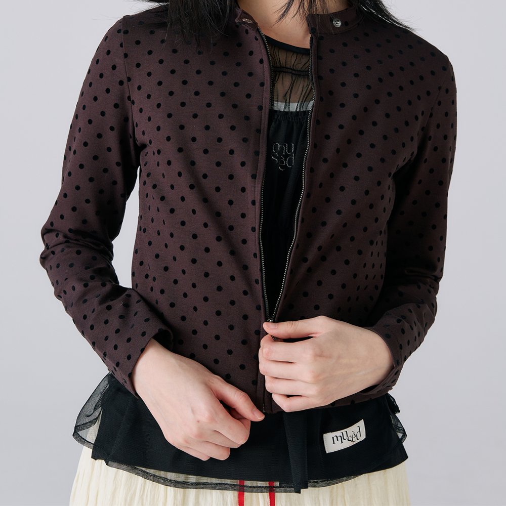 Cropped Biker Jacket