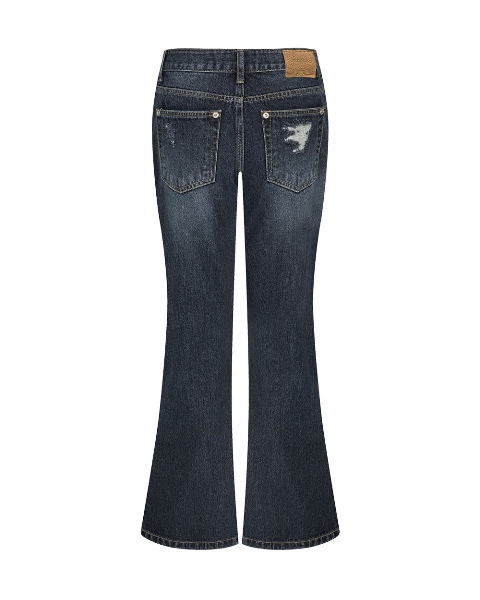 Destroyed Flared Jean