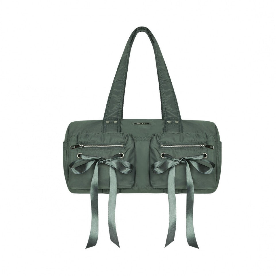 Double Ribbon Cargo Duffle Bag
