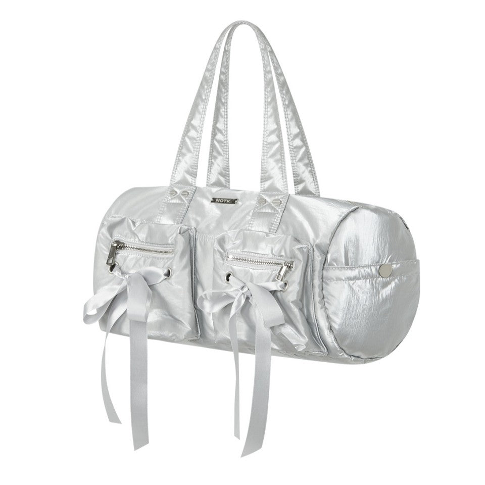 Double Ribbon Cargo Duffle Bag
