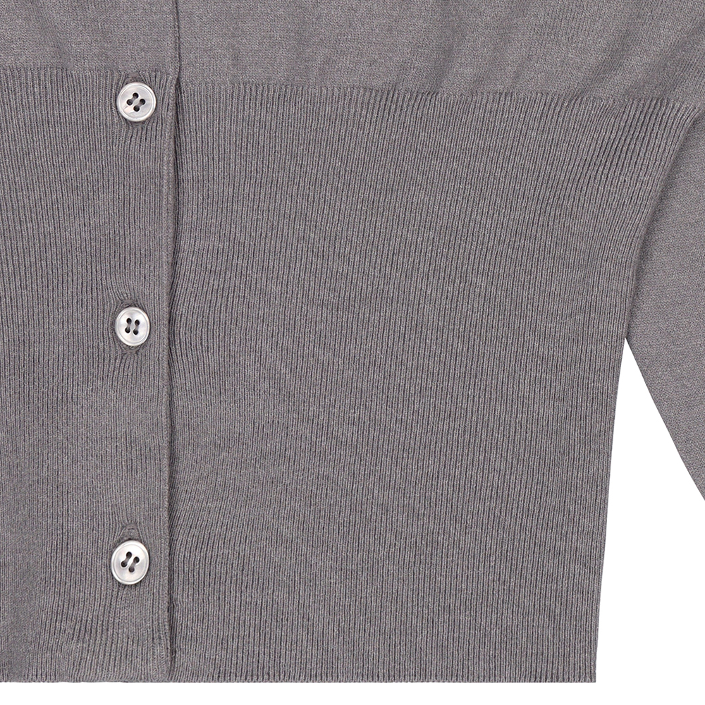 《CURRENT》ESSENTIAL LOGO KNIT CARDIGAN