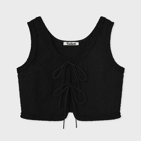 LACE PATCH SLEEVELESS