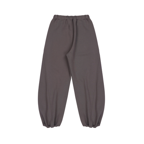 LOGO CURVED SWEAT PANTS