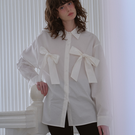 LR DOUBLE RIBBON SHIRT