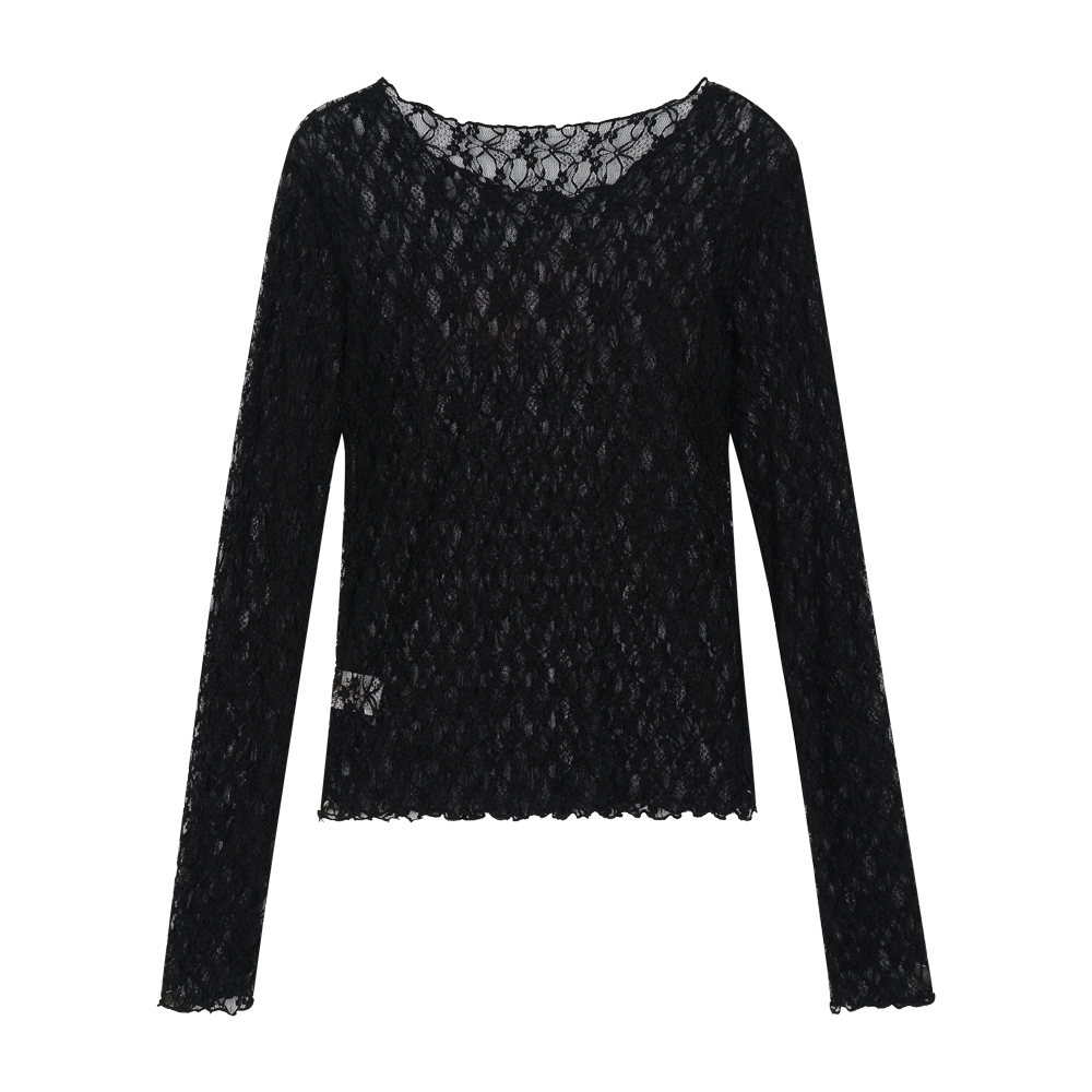 LR LACE LAYERED LONG SLEEVE