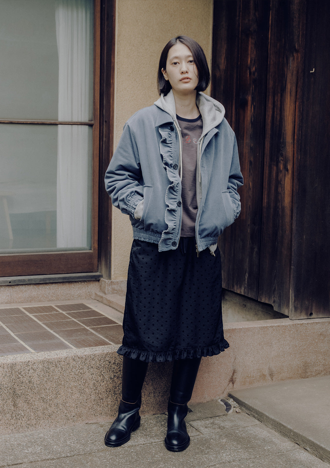 Mused Lucky frill skirt