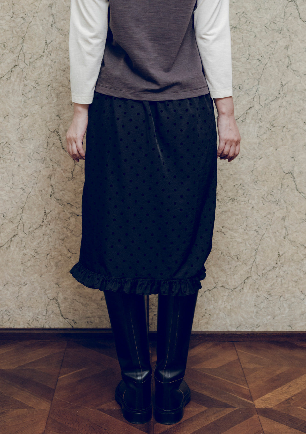 Mused Lucky frill skirt