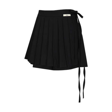 PLEATS MINI SKIRT PANTS
