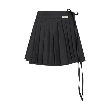 PLEATS MINI SKIRT PANTS