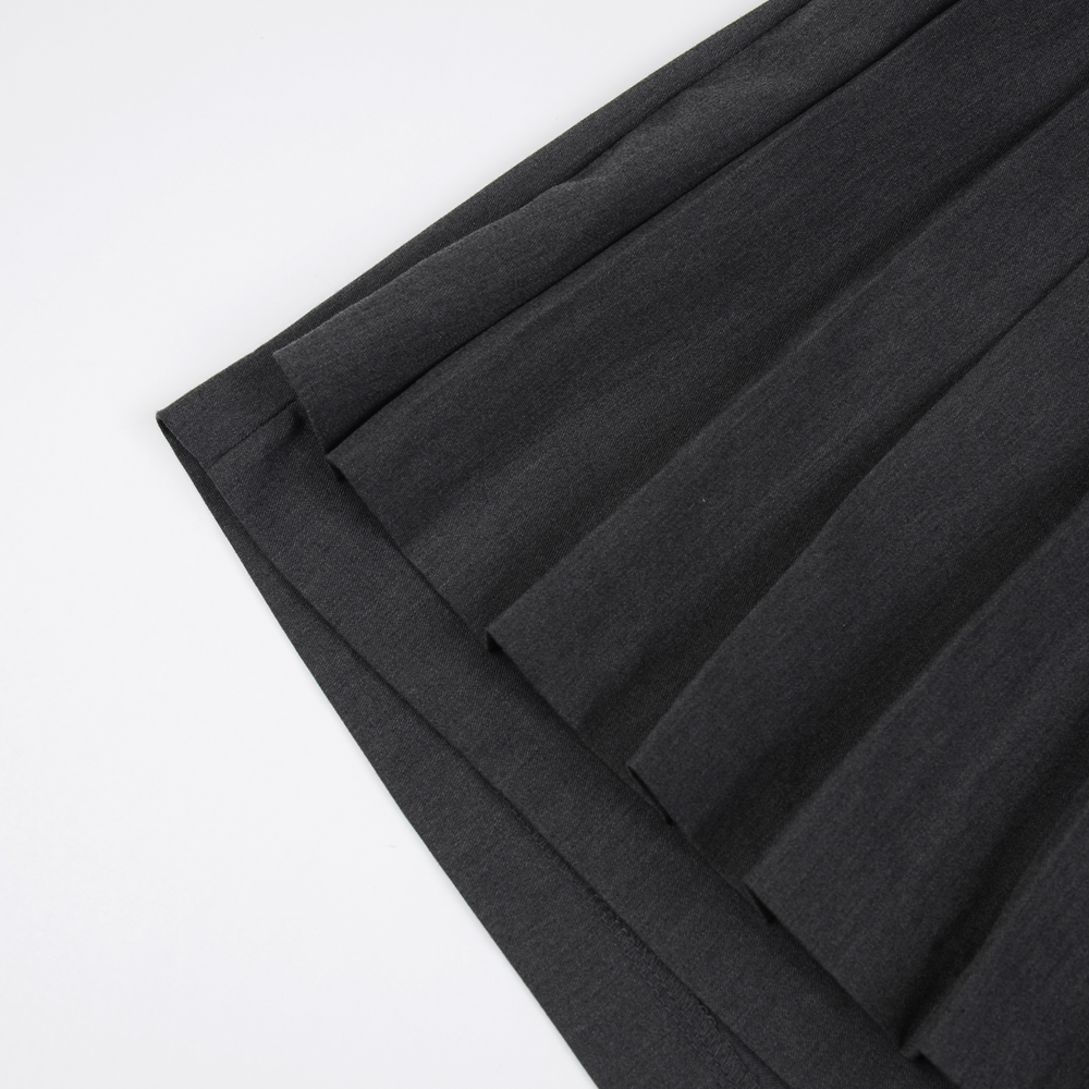 PLEATS MINI SKIRT PANTS