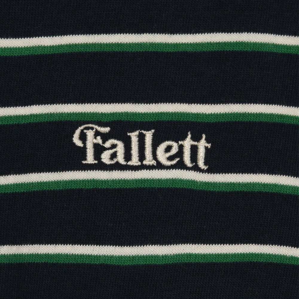 STRIPE COLLAR LONG SLEEVE