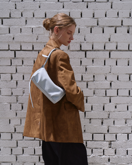 Bento bag - Suede Skyblue