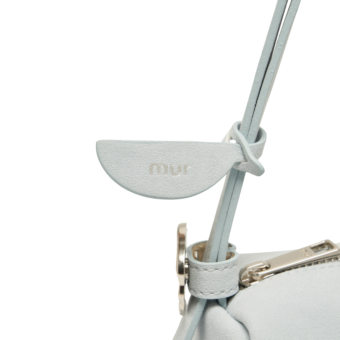 Bento bag - Suede Skyblue