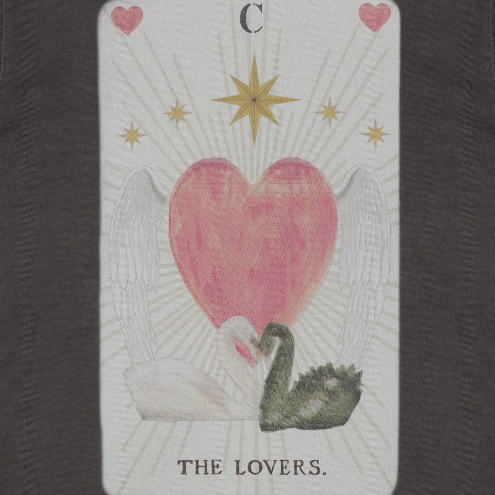 《CURRENT》THE LOVERS TAROT GRAPHIC T-SHIRT