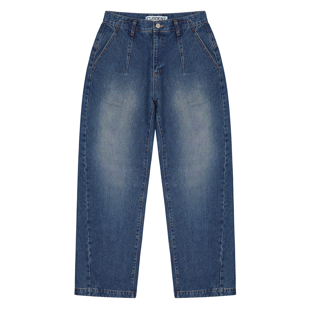 VINTAGE CURVED DENIM