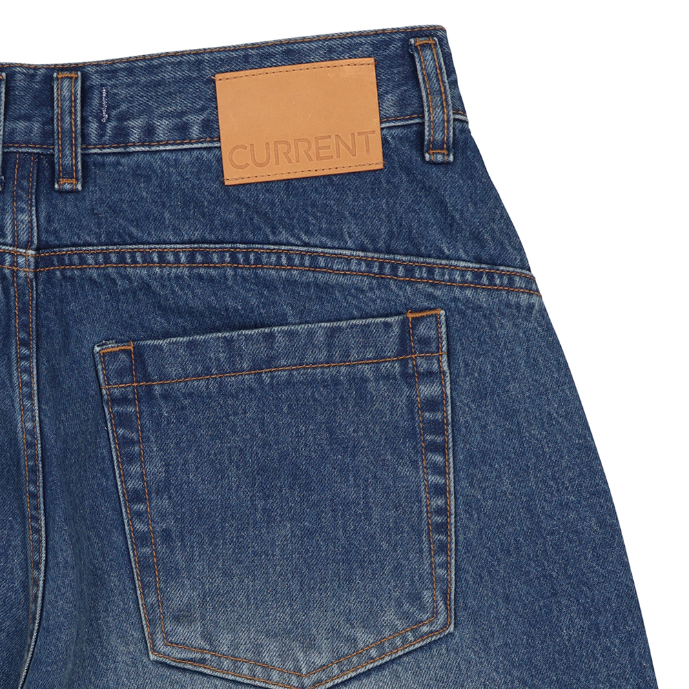 VINTAGE CURVED DENIM