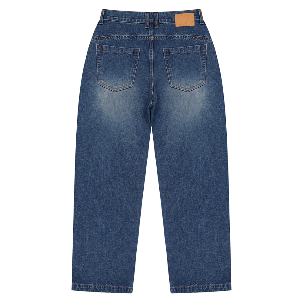 VINTAGE CURVED DENIM