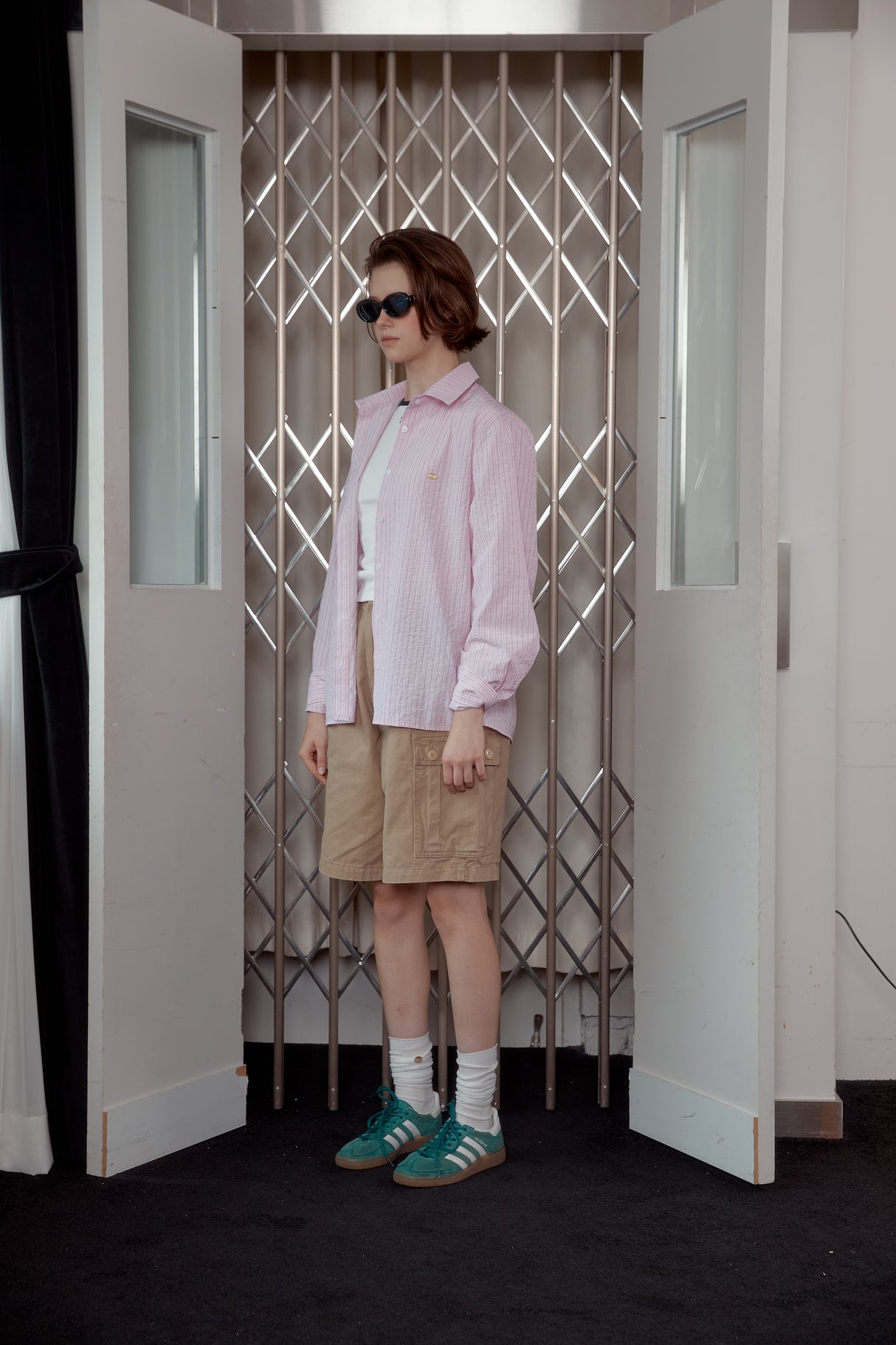 SEERSUCKER SHIRT - PINK