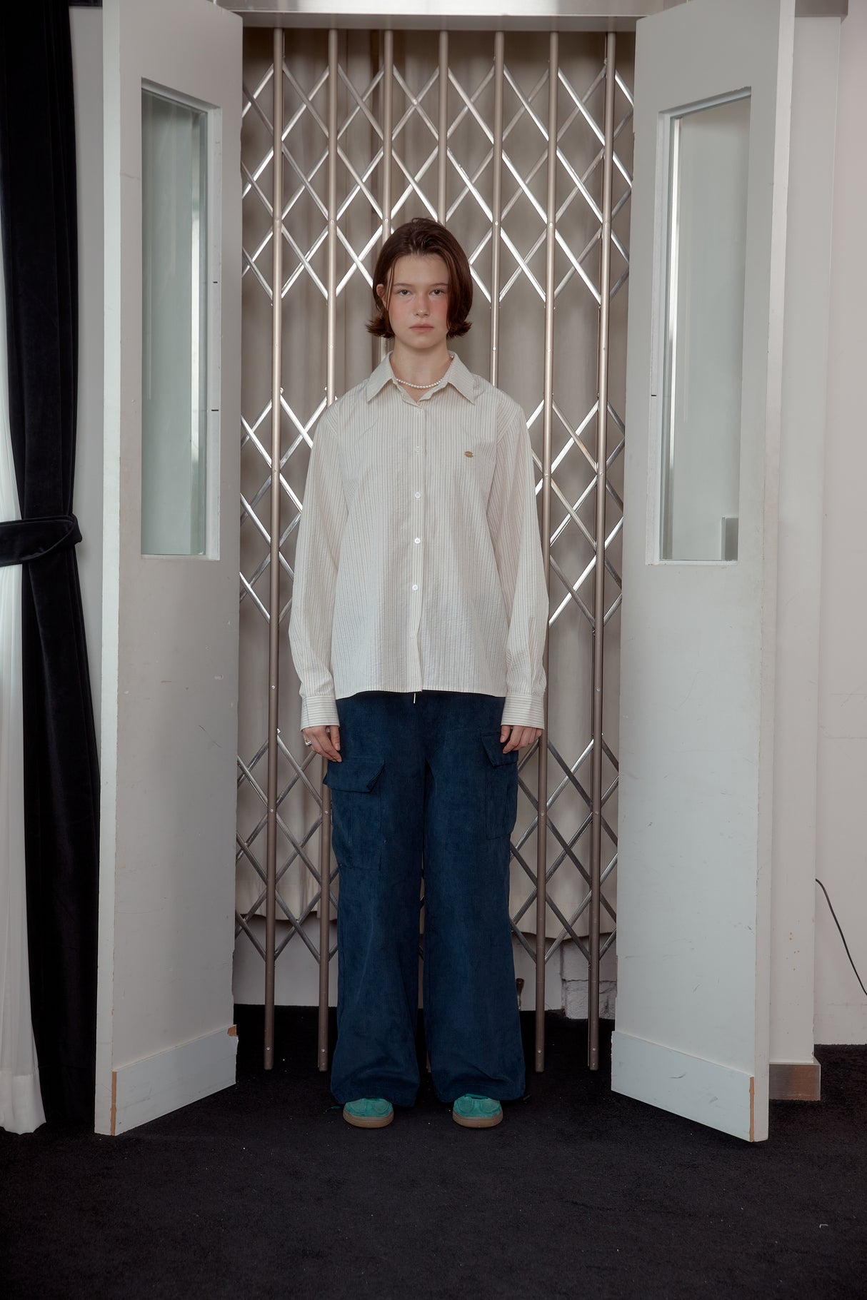 SEERSUCKER SHIRT - YELLOW