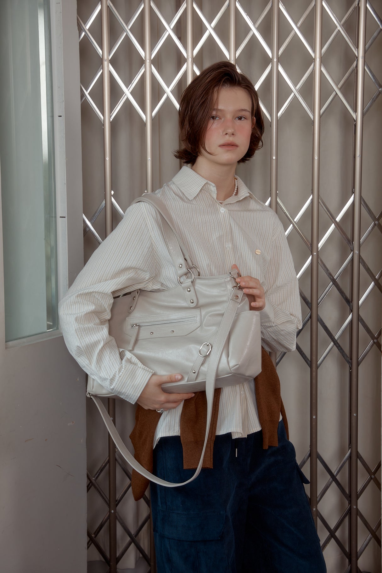 SEERSUCKER SHIRT - YELLOW