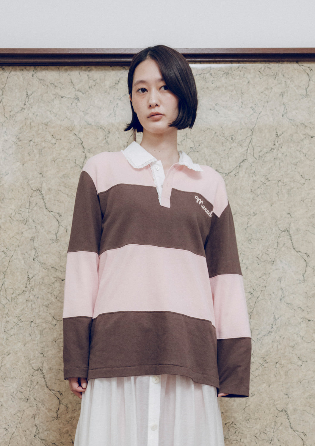 先行予約販売 - Mused Patchwork Rugby T-shirts