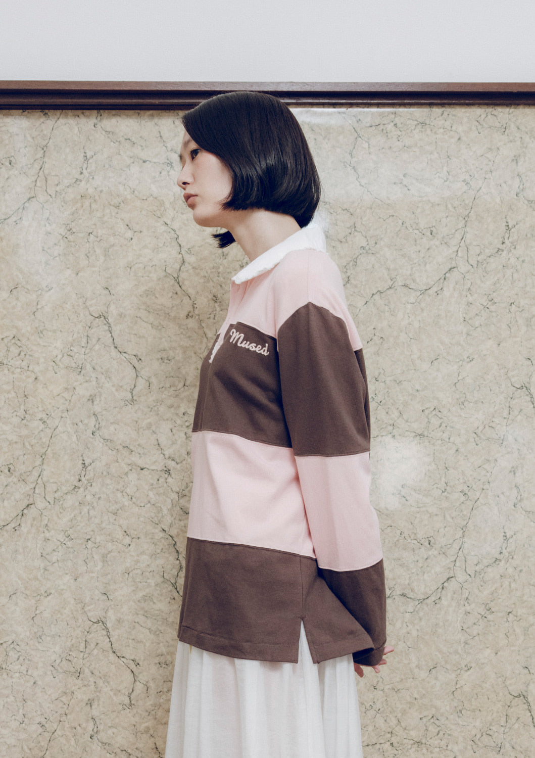 先行予約販売 - Mused Patchwork Rugby T-shirts