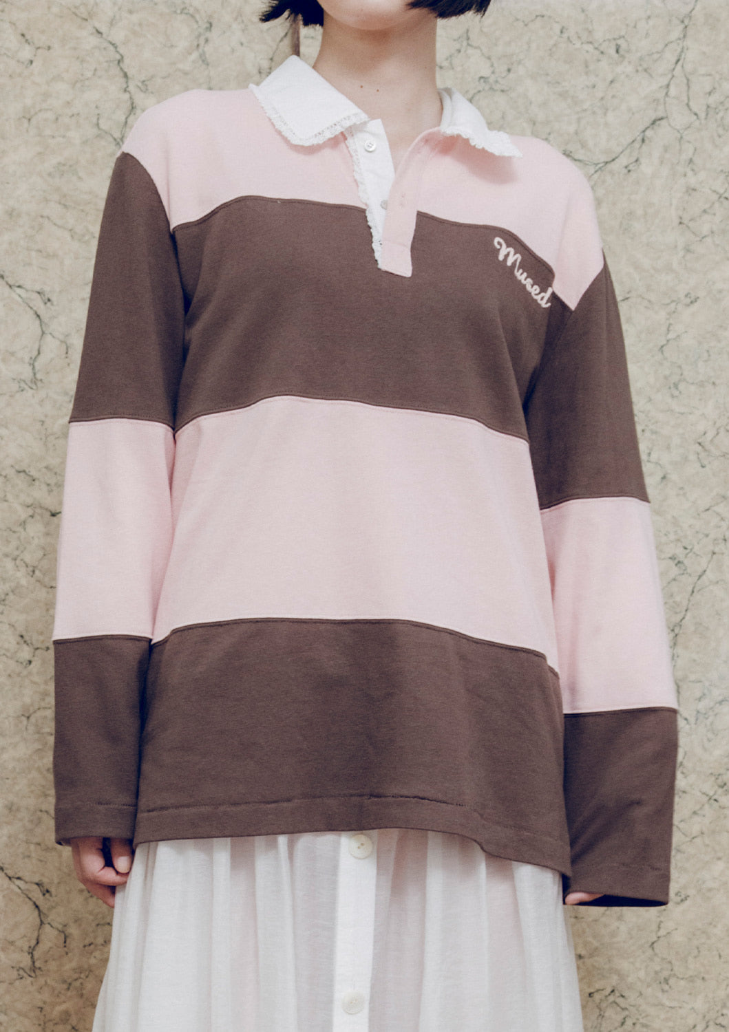 先行予約販売 - Mused Patchwork Rugby T-shirts