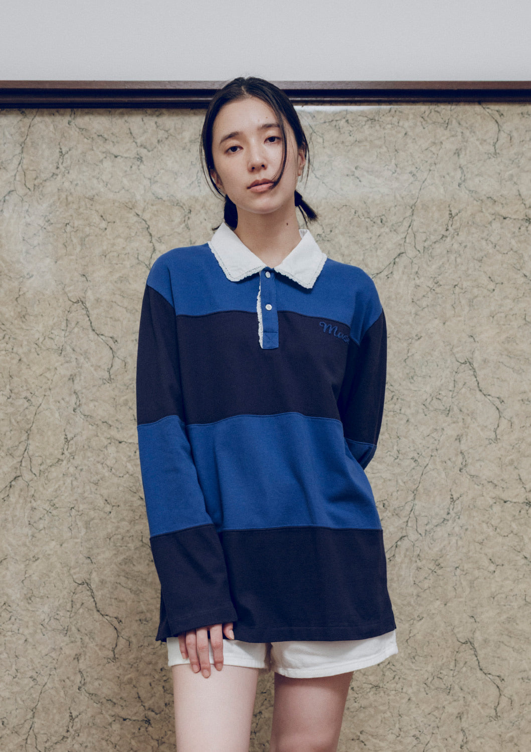 先行予約販売 - Mused Patchwork Rugby T-shirts