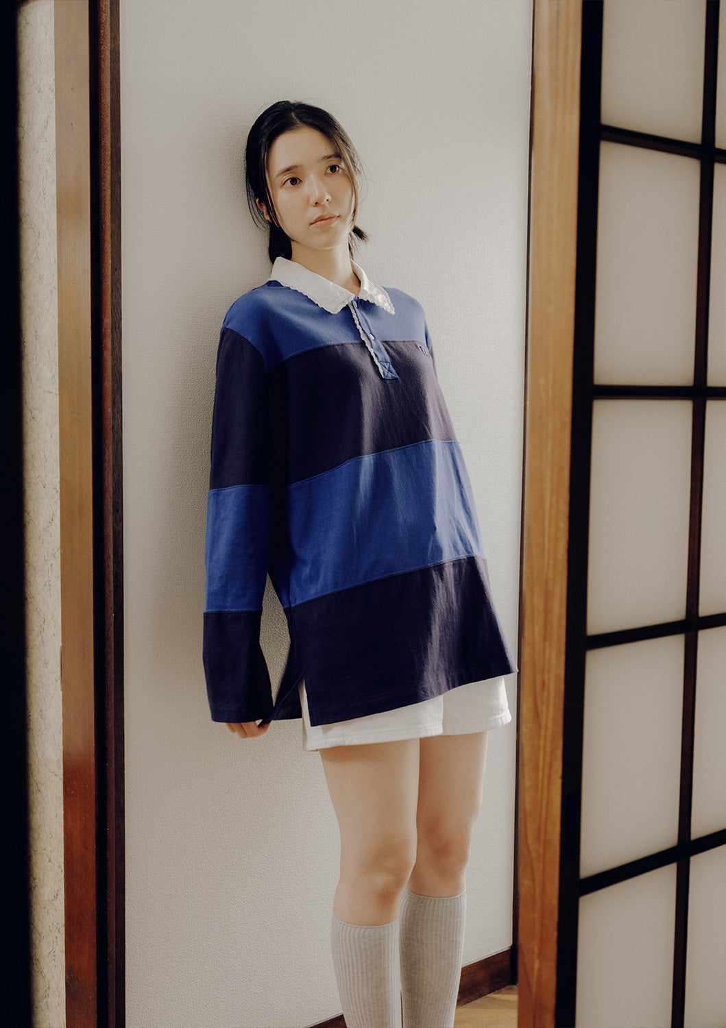 先行予約販売 - Mused Patchwork Rugby T-shirts
