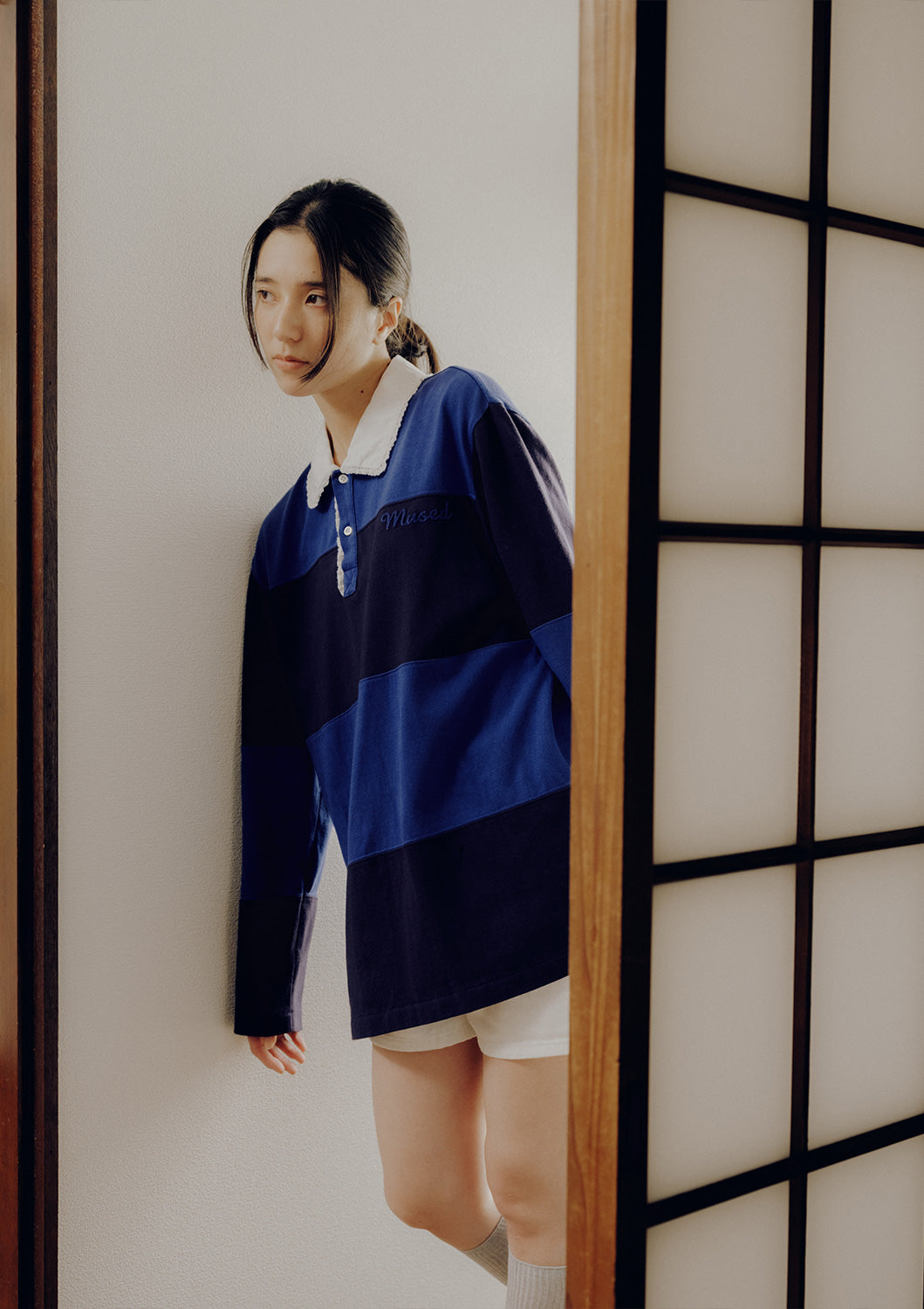 先行予約販売 - Mused Patchwork Rugby T-shirts