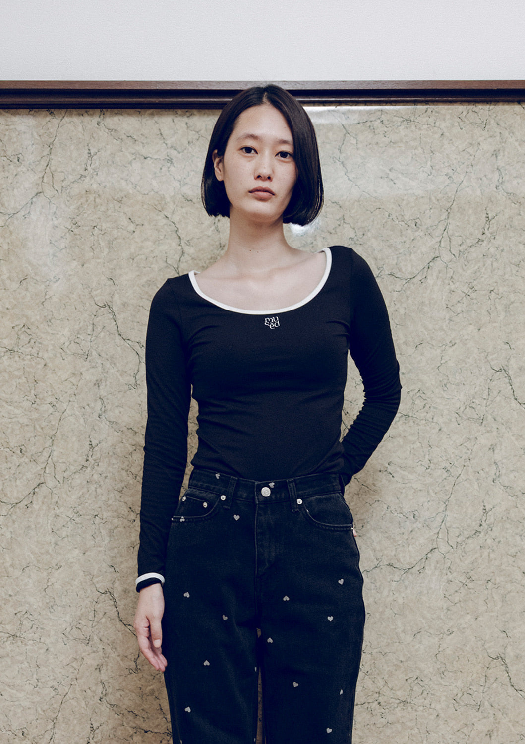 先行予約販売 - Mused Signature Logo T-shirt(L/SLV)