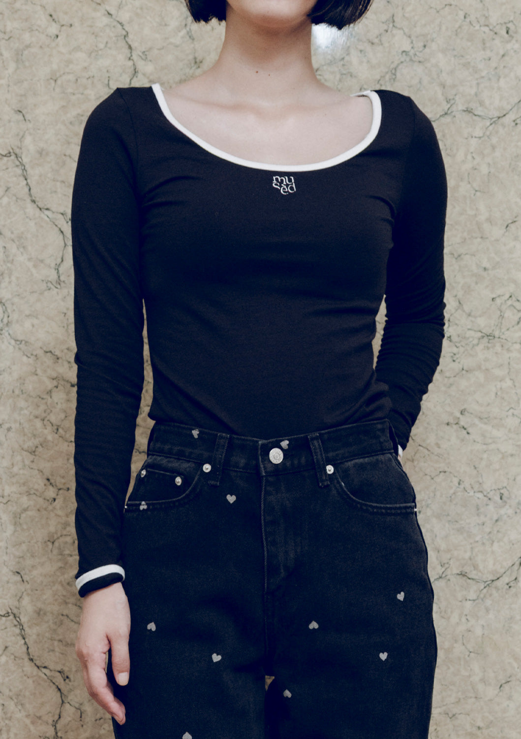 先行予約販売 - Mused Signature Logo T-shirt(L/SLV)