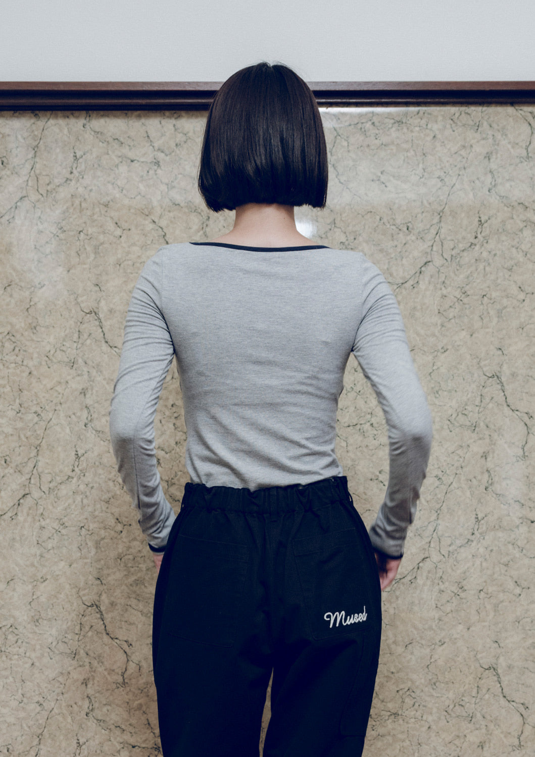 先行予約販売 - Mused Signature Logo T-shirt(L/SLV)