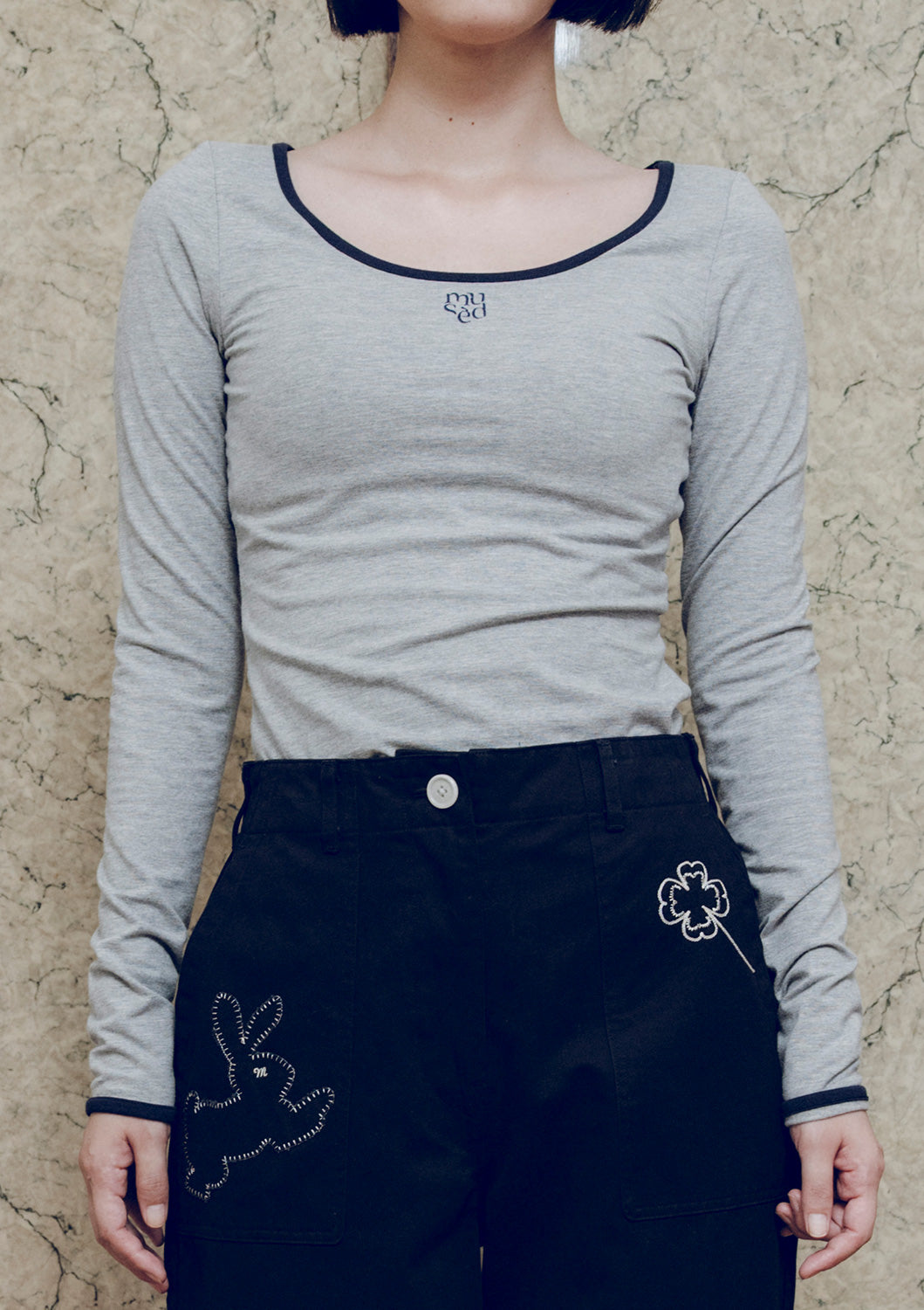 Mused Signature Logo T-shirt(L/SLV)