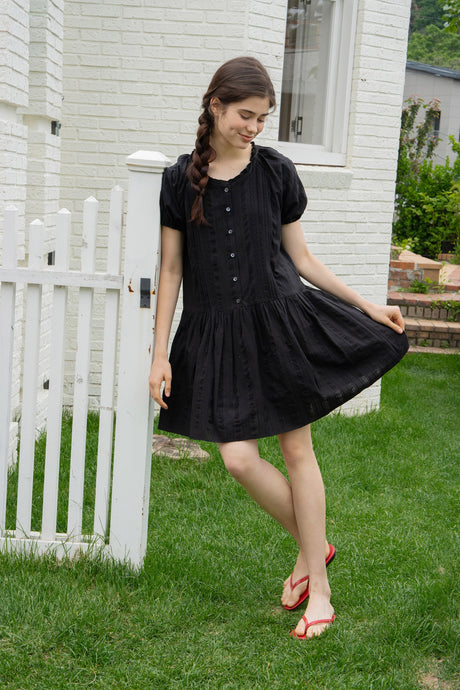 Pintuck Ray One-Piece