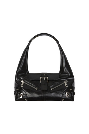 Small Moto Hobo Bag