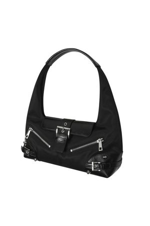Small Moto Hobo Bag